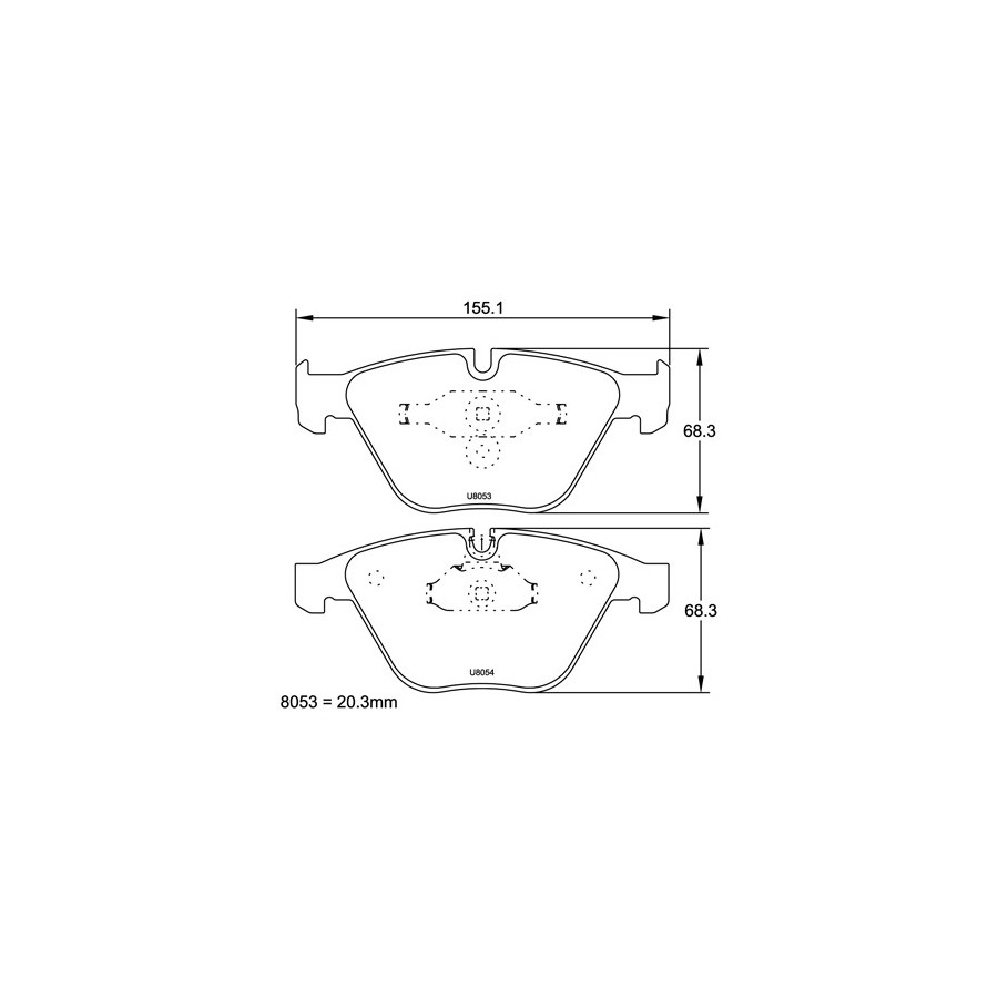 Plaquettes PAGID BMW M3 E92
