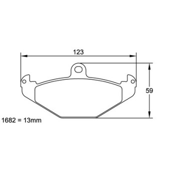 Plaquettes PAGID Lotus elise/exige et Opel Speedster