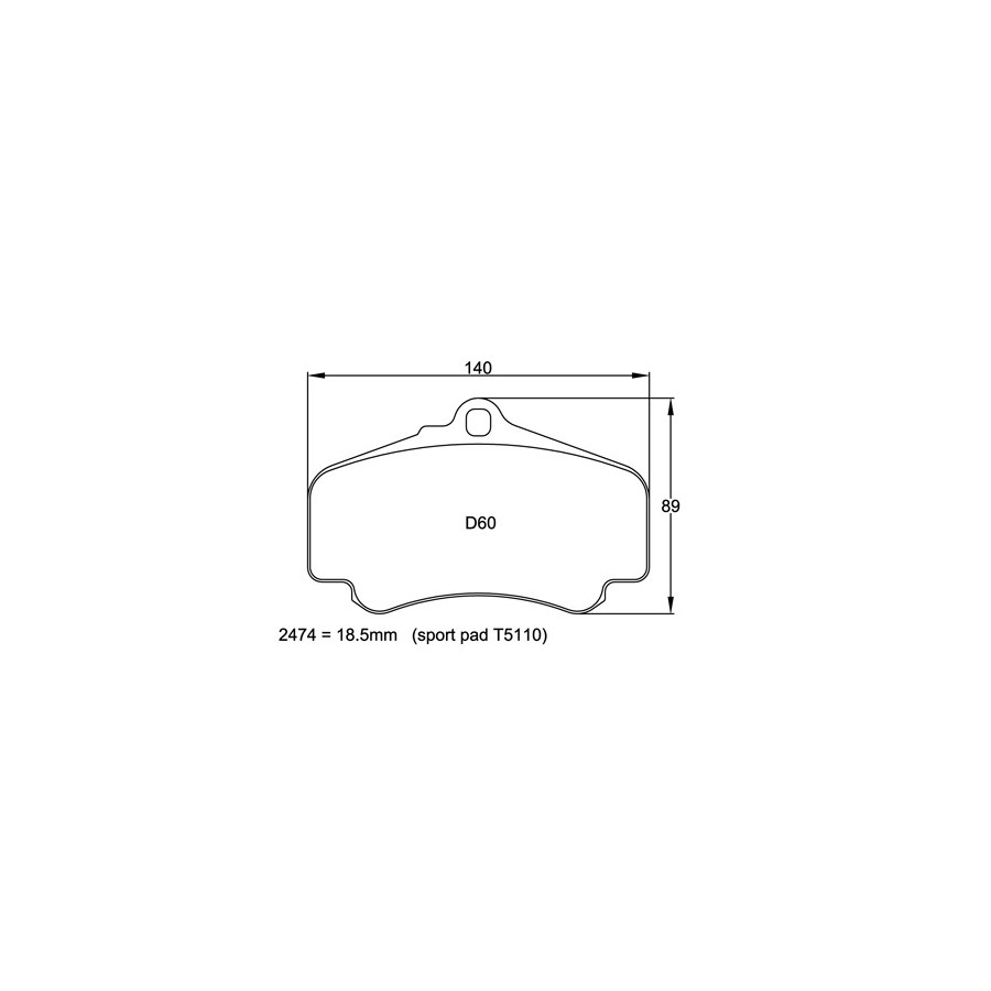 Plaquettes PAGID Porsche 911 (997) 3.8 Carrera S