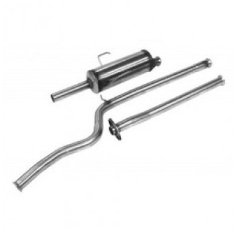 Ligne échappement Groupe A inox Inoxcar Renault Clio 2 RS Phase 2 - Diamètre 63.5