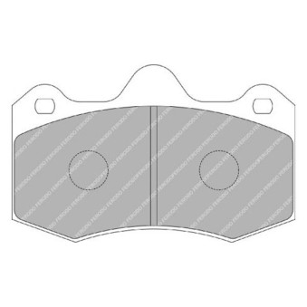 Plaquettes Ferodo Racing Renault Clio 2 V6  03-04