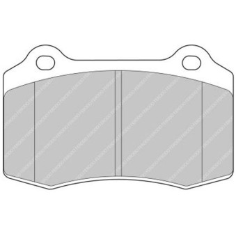 Plaquettes Ferodo Racing Renault Clio 2 V6  03-04