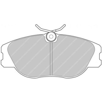 Plaquettes Ferodo Racing FCP565