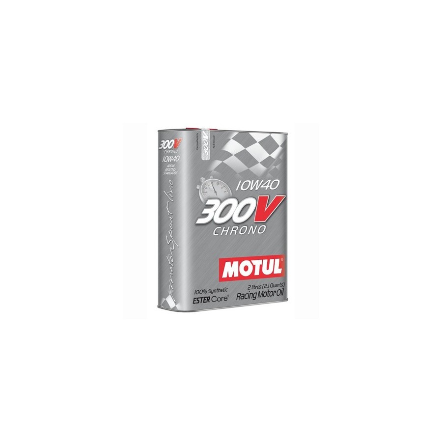 Huile Motul 300V Chrono 10w40 - 2L