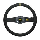 Volant OMP Rally - 350mm - tulipage 95 - peau retourné