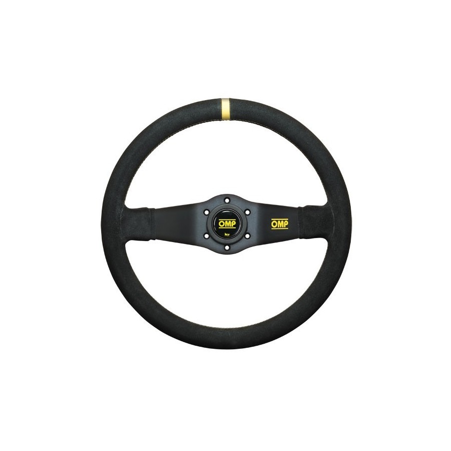 Volant OMP Rally - 350mm - tulipage 95 - peau retourné