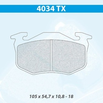 Plaquettes CARBONE LORRAINE Peugeot 306 XSi 2,0 8v