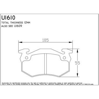Plaquettes PAGID Renault Mégane 1  2,0 16v