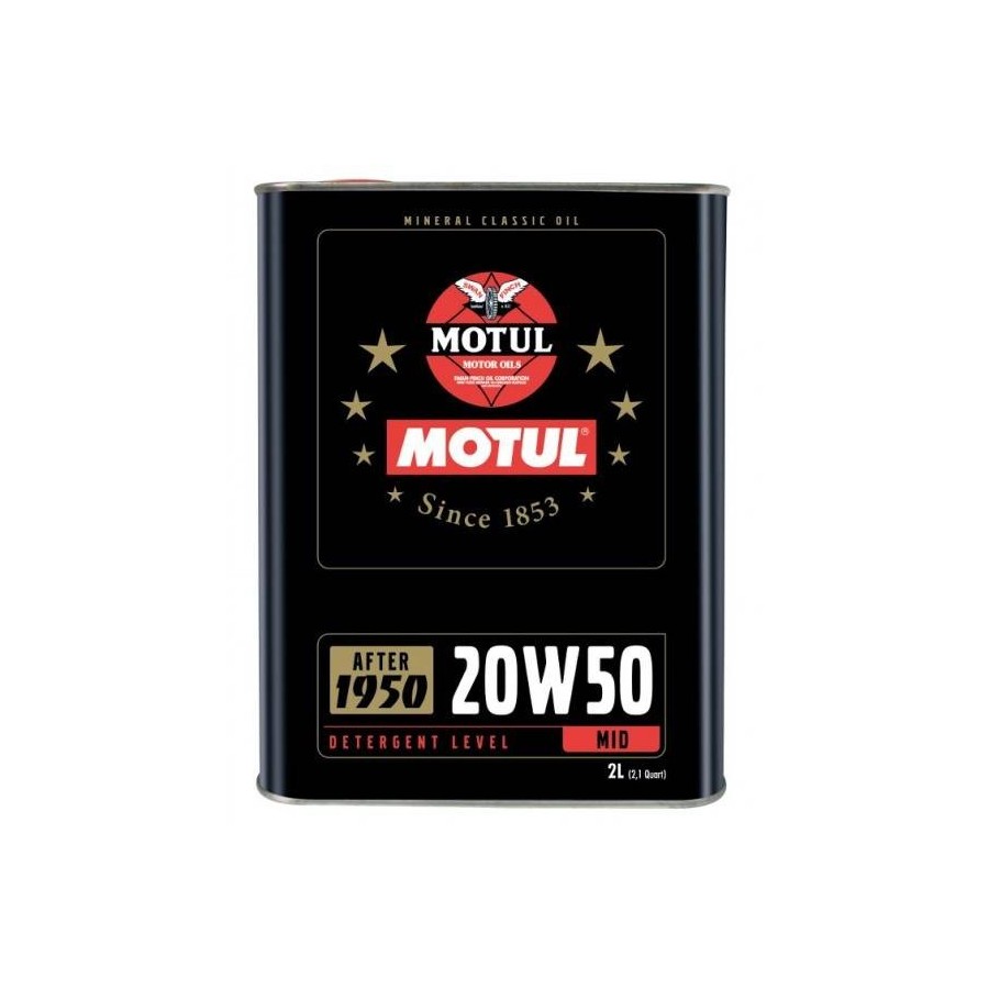 Huile Motul Classic 20w50 2L