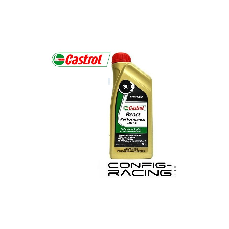 LIQUIDE DE FREIN CASTROL BRAKE FLUID DOT 4