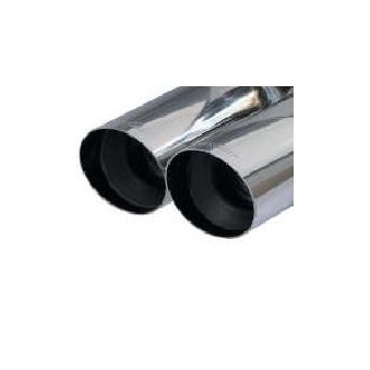 Silencieux Inox Inoxcar Audi TT (8J) 2.0 TFSI (200cv) - 2x80 RACING