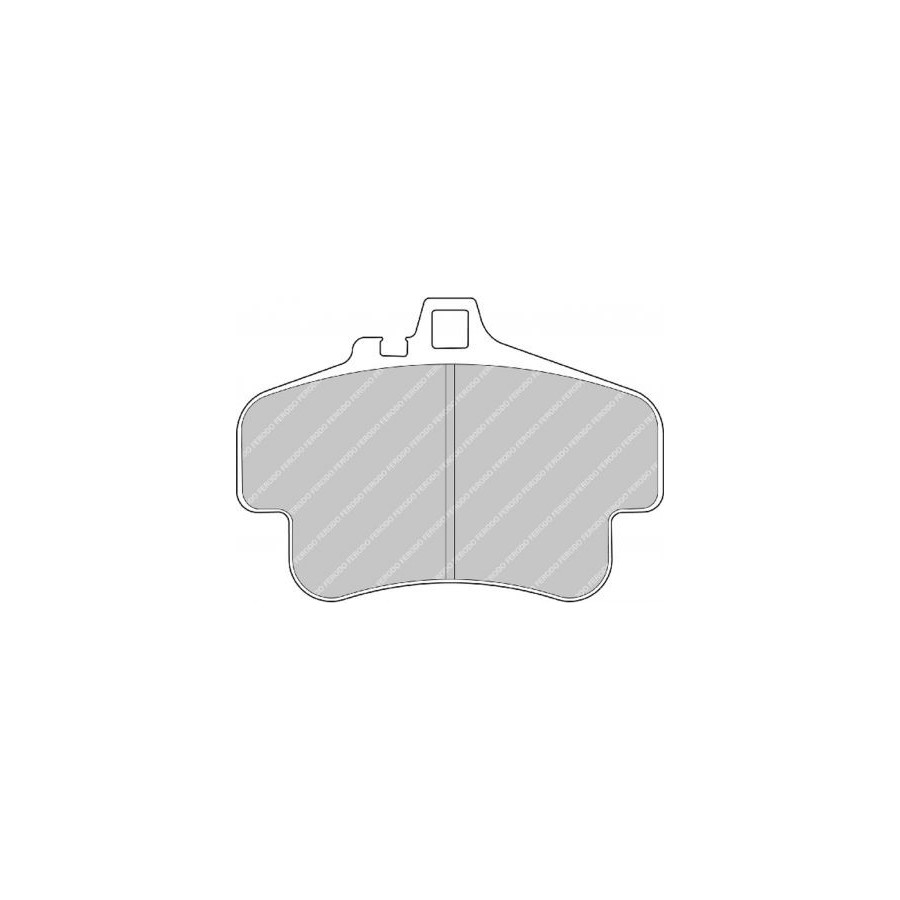 Plaquettes Ferodo Racing Porsche 996 3.6 Turbo / Carrera 4S / GT3