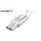 Silencieux Inox Inoxcar Peugeot 307 2.0 16v 138cv - double sortie 80mm