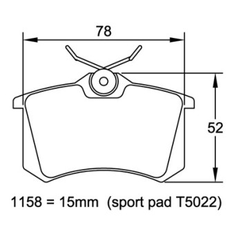 Plaquettes PAGID Renault Mégane 3 RS