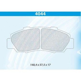Plaquettes CARBONE LORRAINE Honda Intégra Type R (DC2)