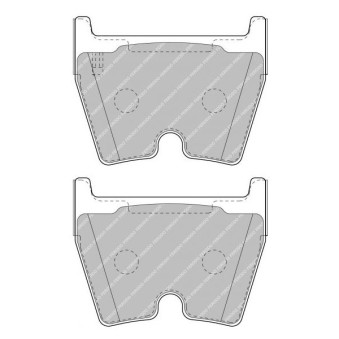 Plaquettes Ferodo Racing Audi RS4 (B7)