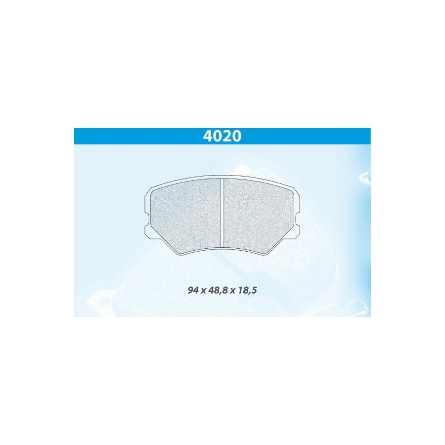 Plaquettes CARBONE LORRAINE - 4020