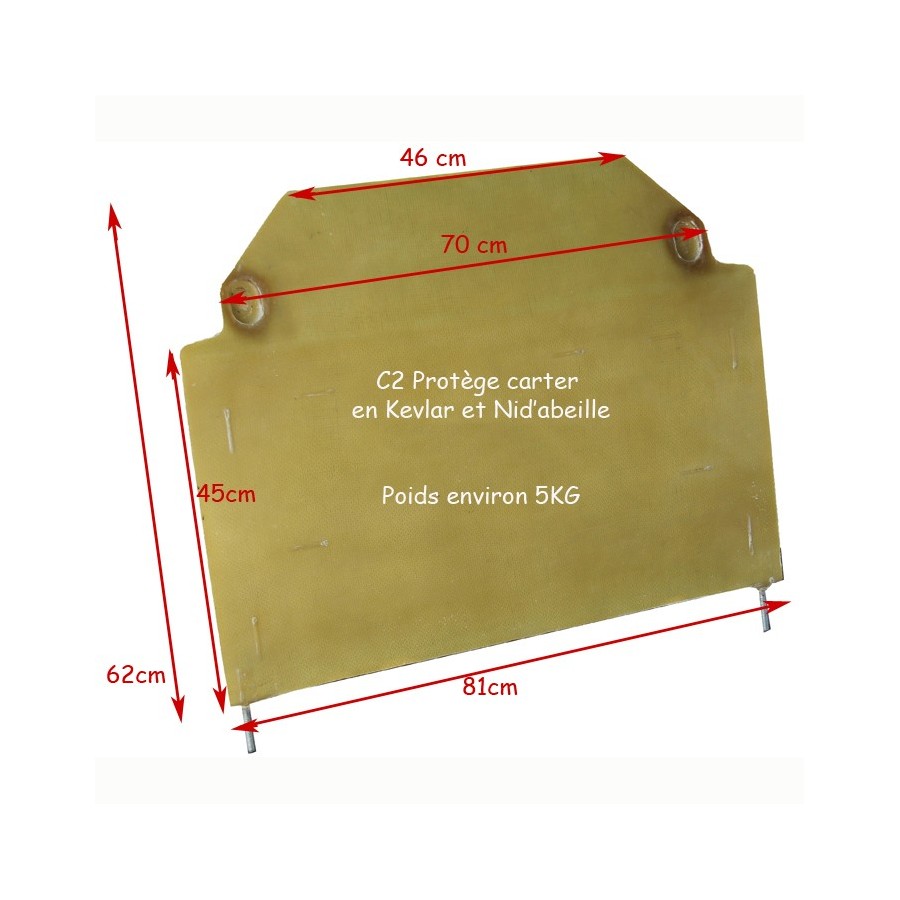 Protege carter Kevlar Citroen C2