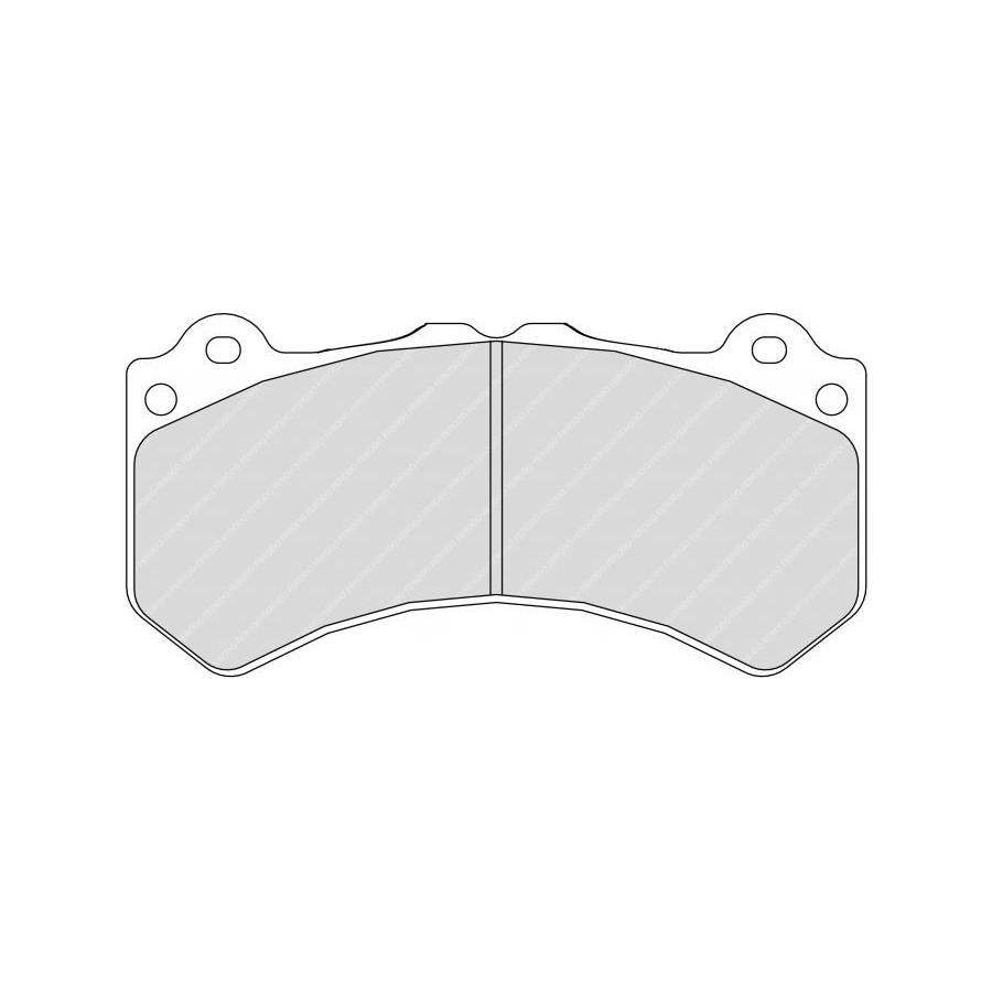 Plaquettes Ferodo Racing Nissan GTR R35
