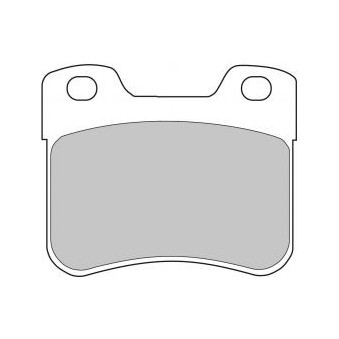 Plaquettes Ferodo Racing Peugeot 106 1.1 - 01/96-