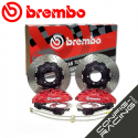 Kit gros frein Brembo GMC 1500 Sierra (Gmt K2Xx) (With Aluminum Front Knuckles) - Modèles entre 2014 et 2018 - Avant 8 pistons 4