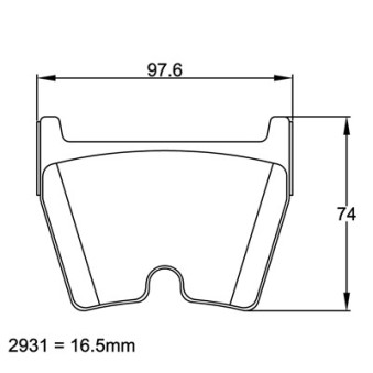 Plaquettes PAGID Audi RS4 (B7) Modèles a partir de 2005