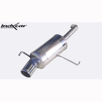 Silencieux Inox Inoxcar Alfa 147 1.9 JTD Modèles à partir de 11/2004 - X-RACE 1x90