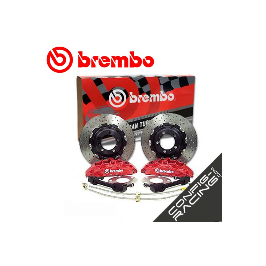 Kit gros frein Brembo Nissan Skyline Gt-R (R34) - Modèles entre 1999 et 2001 - Arrière 4 pistons 345x28