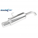 Silencieux Inox Inoxcar Renault Clio 2 RS (phase 1) - sortie 102mm 