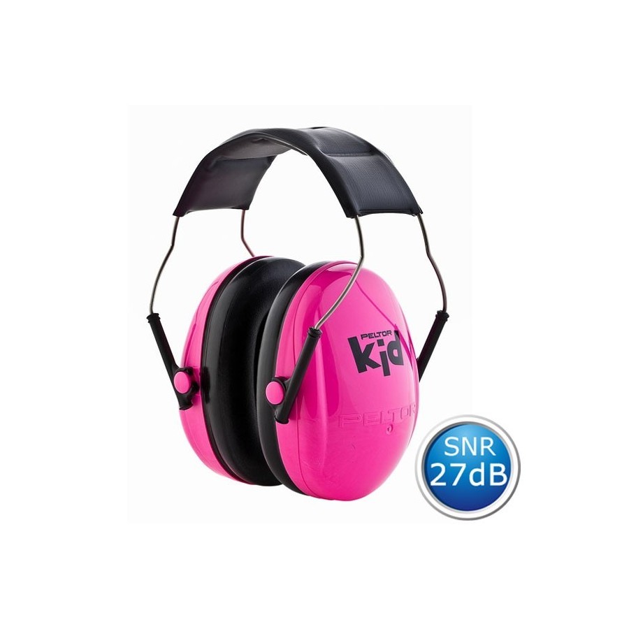 Casque anti-bruit Enfant Peltor - Rose