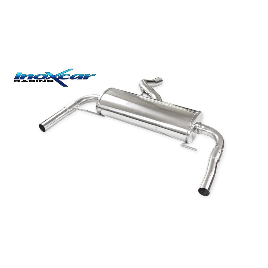 Silencieux Inox Inoxcar Renault Clio 3 RS 200cv (phase 2) - 1 silencieux 