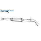 Tube Intermédiaire inox INOXCAR Renault Clio 4 RS 200cv - avec silencieux