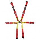 Harnais CRC 6 Points Hans FIA - Monoplace