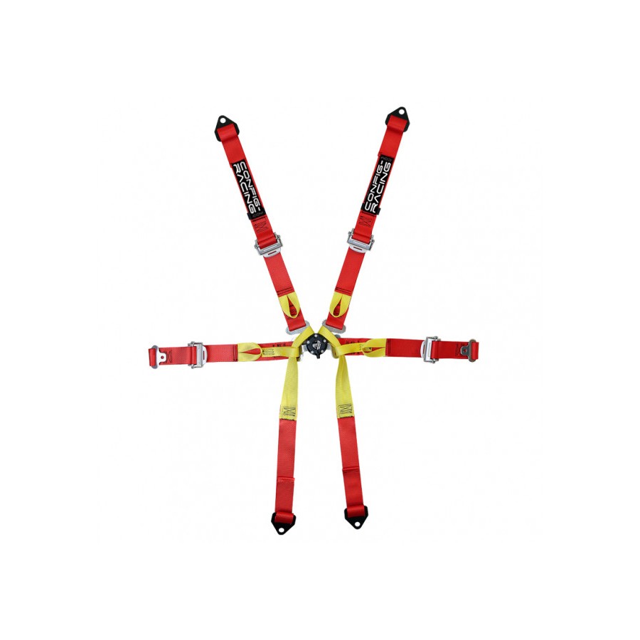 Harnais CRC 6 PTS Hans FIA - Monoplace 