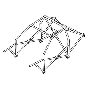 Arceau Standard FIA Adi TT mk1 Multipoints à souder