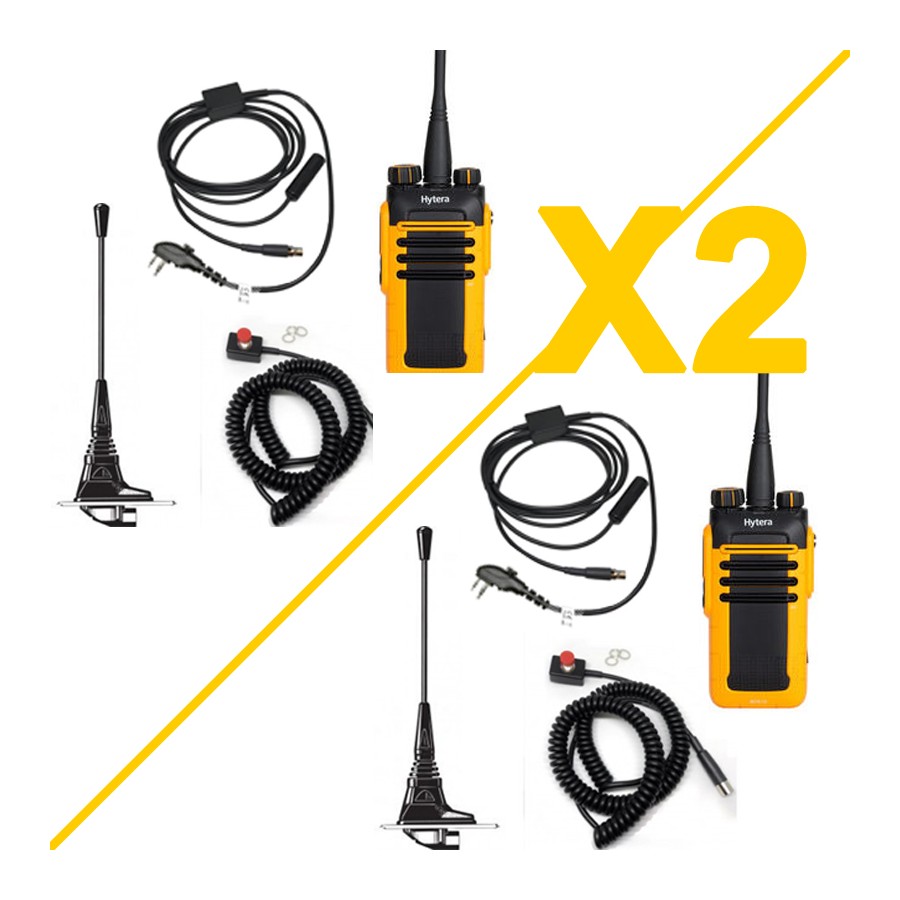 Kit radio HYT BD615 - 2 Voitures 