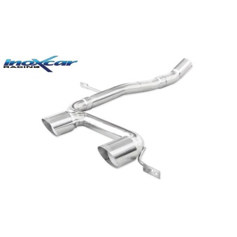 Sortie Inox Inoxcar Renault M?gane 2 RS Turbo (225cv) - double sortie 80mm 