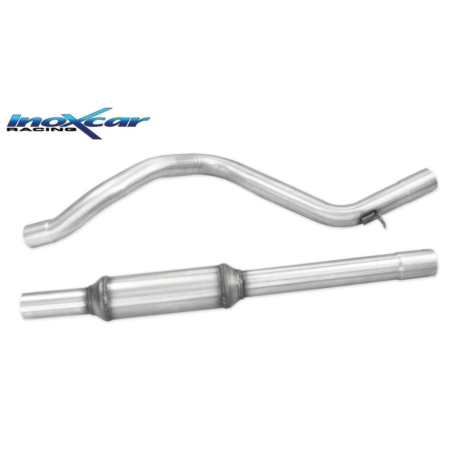 Tube Interm?diaire inox INOXCAR Renault M?gane 3 RS Diam?tre 63.5 - avec silencieux 