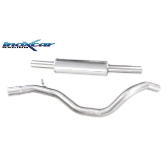 Tube Interm?diaire inox INOXCAR Renault M?gane 4 GT 205cv - avec silencieux 