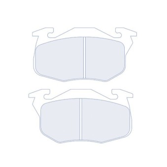 Plaquettes CARBONE LORRAINE Citroen Ax GTi - Etriers Bendix