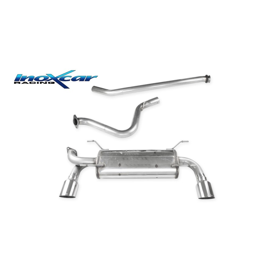 Catback Inoxcar pour Subaru BRZ / Toyota GT86 