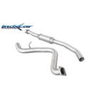 Tube Intermédiaire inox INOXCAR Subaru Impreza (mk3) 2.5 WRX STI 2008-2010 - avec silencieux