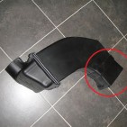 Boîte à air - Peugeot 206 1.6 XSi - partie vers pare-choc