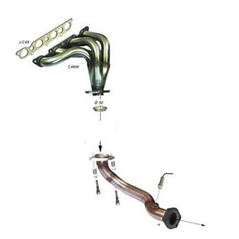 Collecteur Inox RC Racing Renault Clio I 2.0 Williams