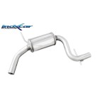 Tube Intermédiaire inox INOXCAR Volkswagen Golf 5 GTi - avec silencieux