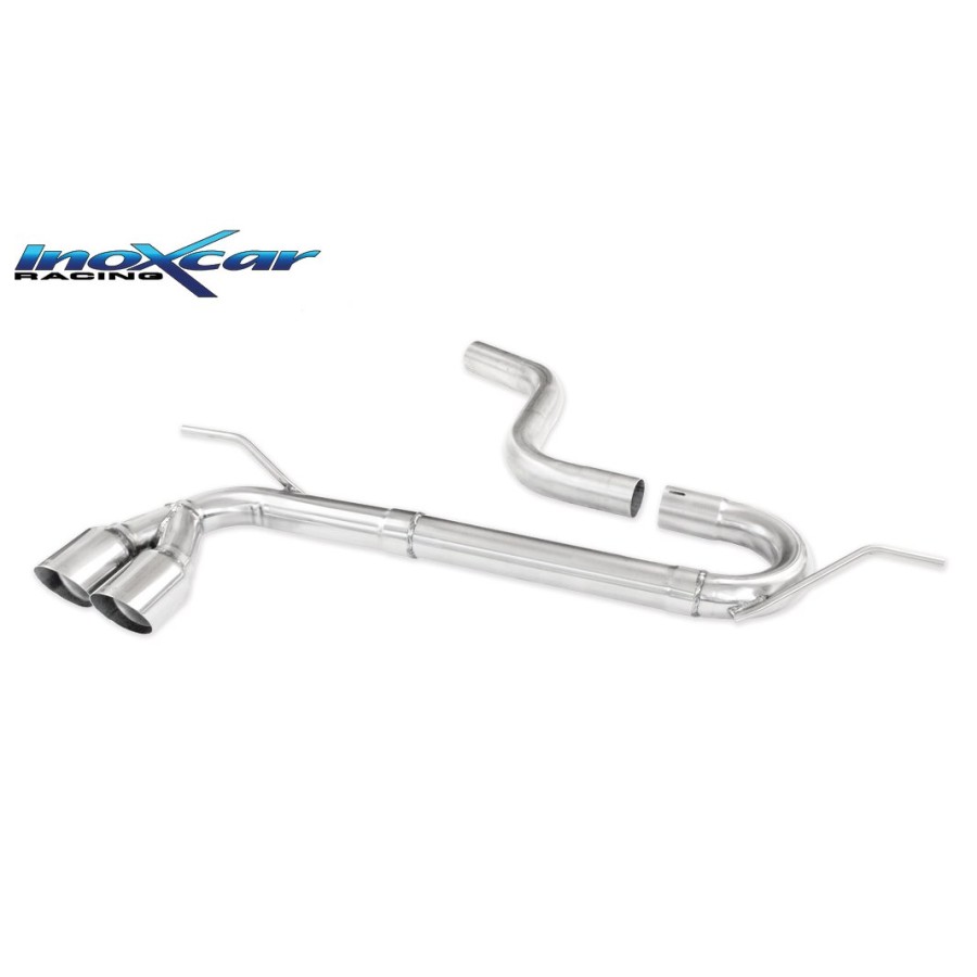 Tube arri?re Inoxcar Volkswagen Golf 7 1.4 125cv - sortie sans silencieux 