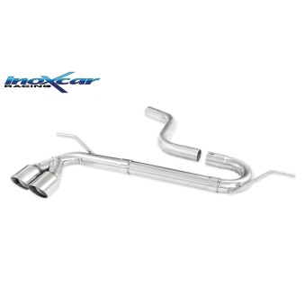 Tube arri?re Inoxcar Volkswagen Golf 7 1.4 125cv - sortie sans silencieux 