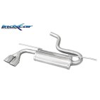 Silencieux Inox Inoxcar Volkswagen Golf 7 1.4 TSi 140-150cv - double sortie 80mm Racing