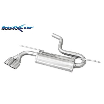 Silencieux Inox Inoxcar Volkswagen Golf 7 1.4 125cv - double sortie 80mm Racing 