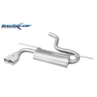 Silencieux Inox Inoxcar Volkswagen Golf 7 1.4 TSi 140-150cv - double sortie 80mm